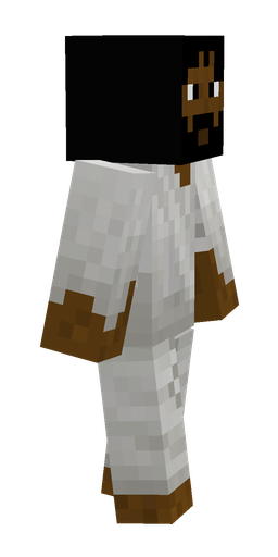 Black skin: body, right side render