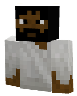 Black skin: bust render