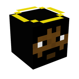 Black skin: head render