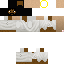 Black skin: raw texture render
