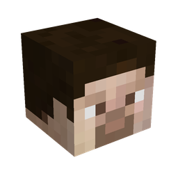 Black skin: head render