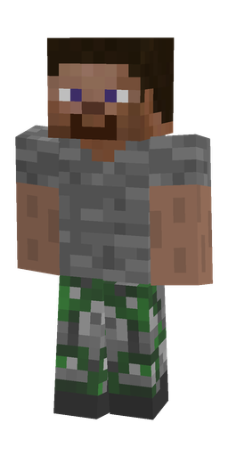 Black skin: body, front render