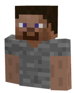 Black skin: bust render