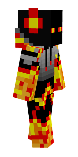 Black skin: body, right side render