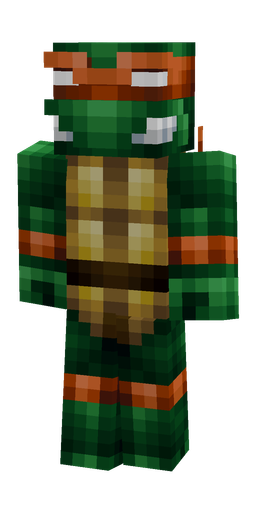 Black skin: body, front render