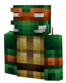 Black skin: bust render