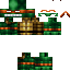 Black skin: raw texture render