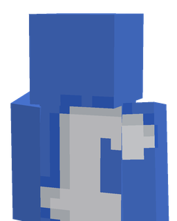 Blue skin: bust render