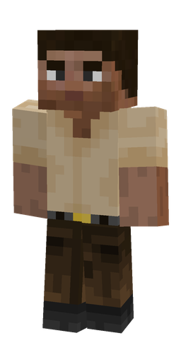 Black skin: body, front render