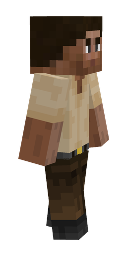 Black skin: body, right side render