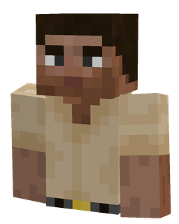 Black skin: bust render