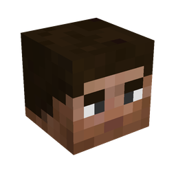 Black skin: head render