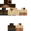 Black skin: raw texture render