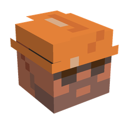 Black skin: head render