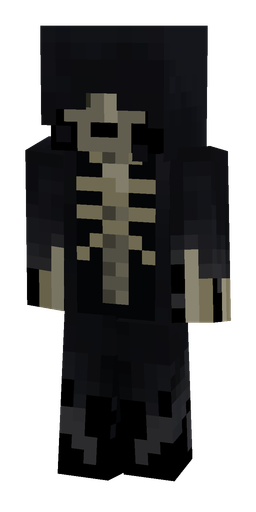 Black skin: body, front render