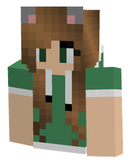 Brown skin: bust render
