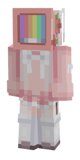 Blue skin: body, front render