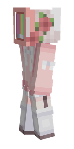 Blue skin: body, left side render