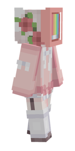 Blue skin: body, right side render