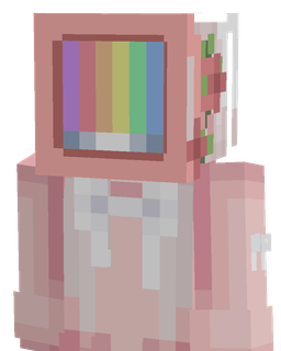 Blue skin: bust render