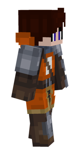 Black skin: body, right side render