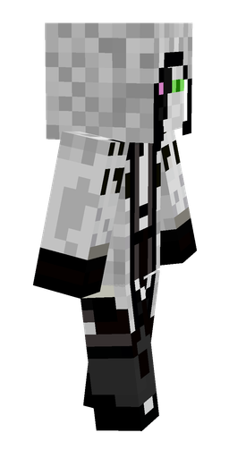 Black skin: body, right side render