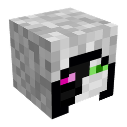 Black skin: head render