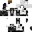 Black skin: raw texture render