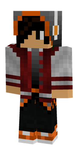 Black skin: body, front render