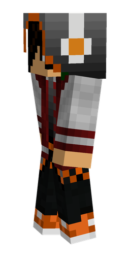Black skin: body, left side render