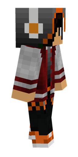 Black skin: body, right side render