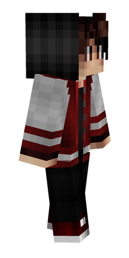 Black skin: body, right side render