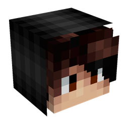 Black skin: head render