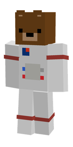 Brown skin: body, front render