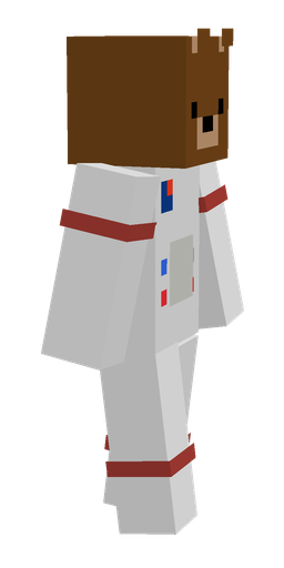 Brown skin: body, right side render