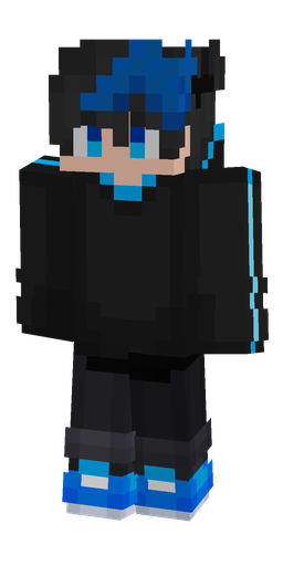 Black skin: body, front render