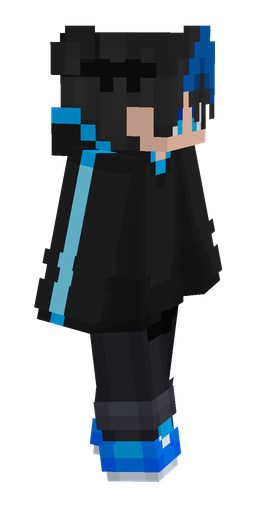 Black skin: body, right side render
