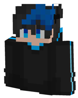 Black skin: bust render