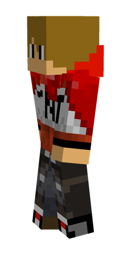 Black skin: body, left side render