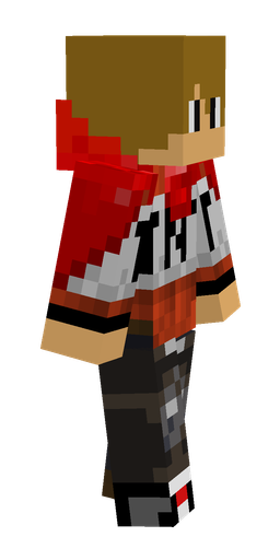 Black skin: body, right side render