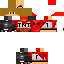 Black skin: raw texture render