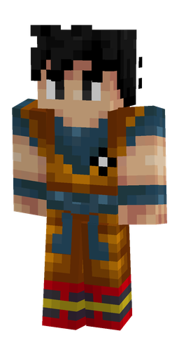 Black skin: body, front render