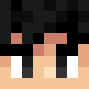 Black skin: face render