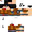 Black skin: raw texture render