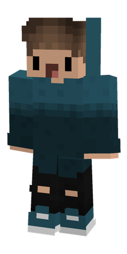 Black skin: body, front render
