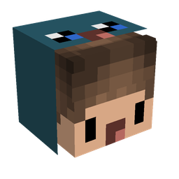 Black skin: head render