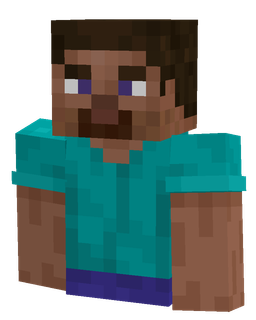 Blue skin: bust render