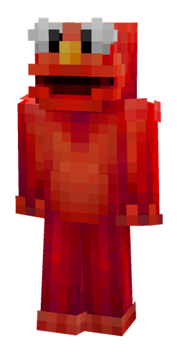Red skin: body, front render