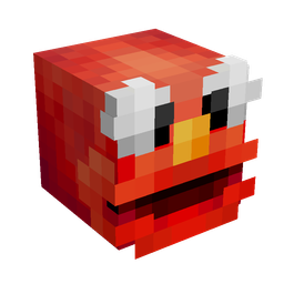 Red skin: head render