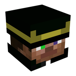 Black skin: head render